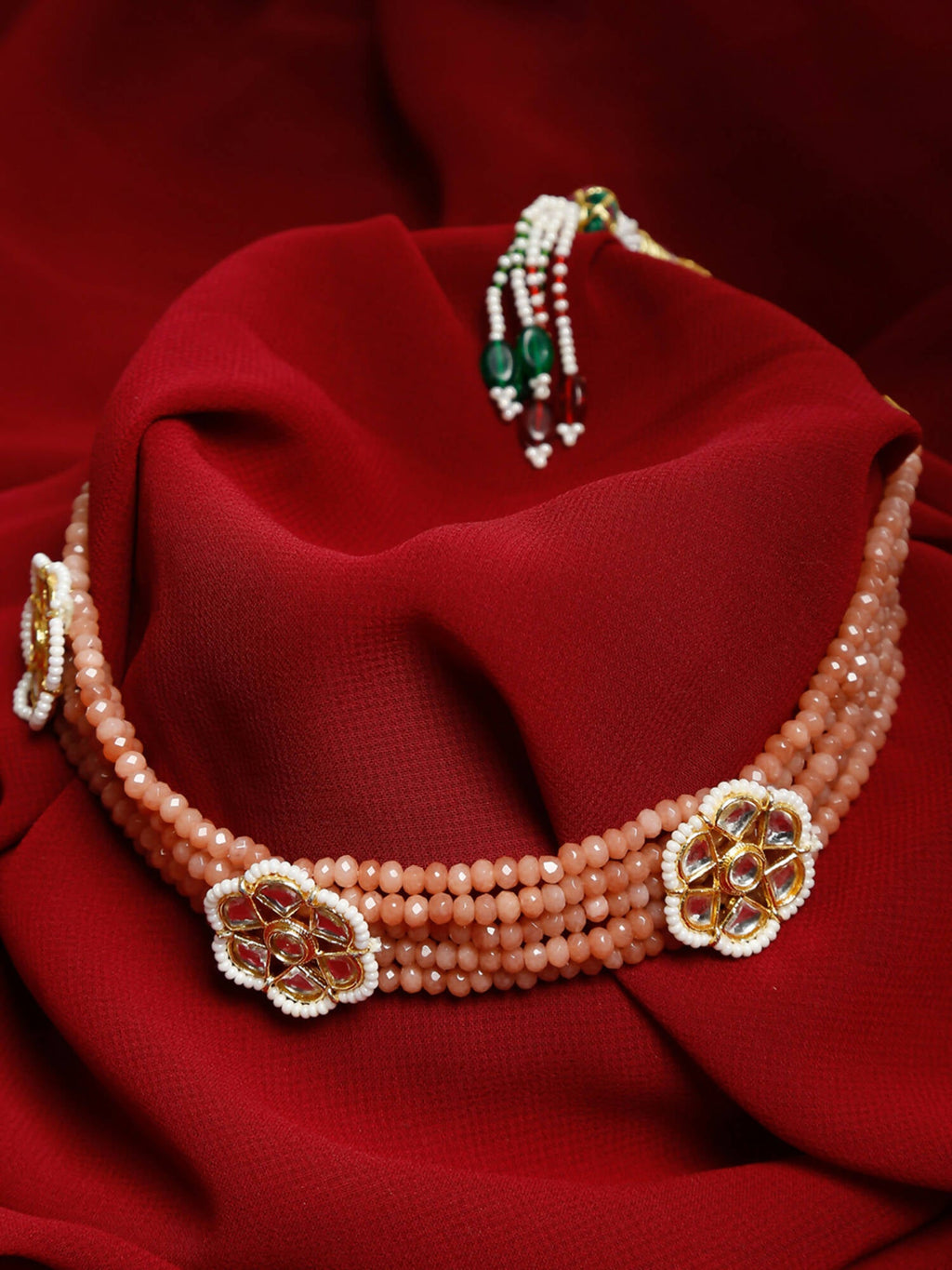 Kundan Choker - Ruby Raang | Grocsy