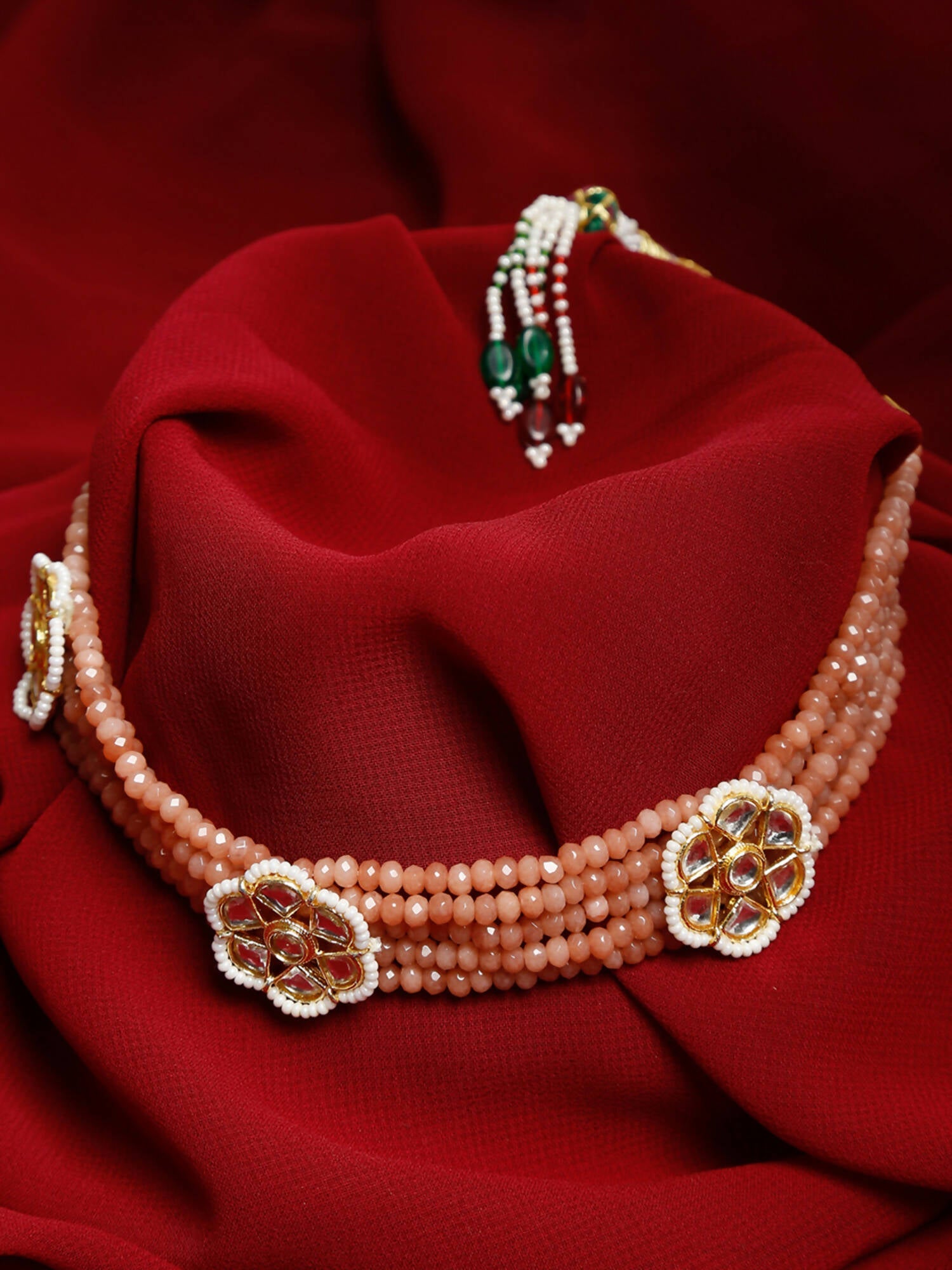 Kundan Choker - Ruby Raang | Grocsy