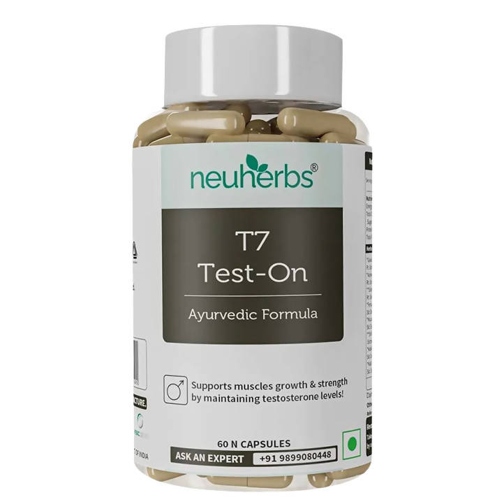 Neuherbs T7 Test-On Ayurvedic Formula Capsules | Grocsy