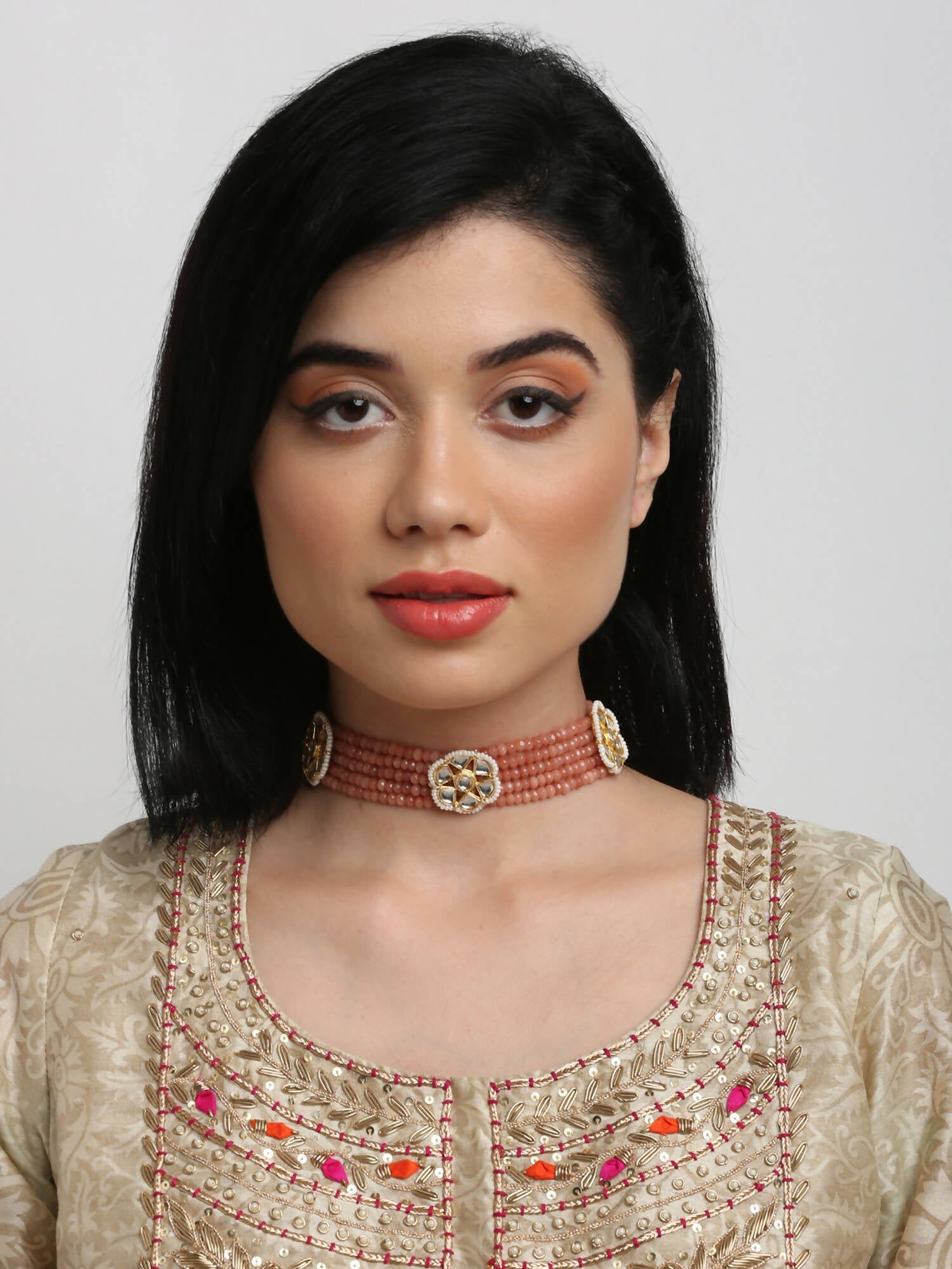 Kundan Choker - Ruby Raang | Grocsy