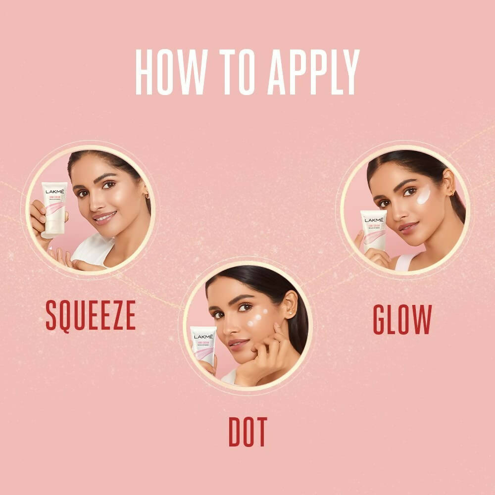 Lakme 9 To 5 Lumi Strobe Cream Highlighter + Moisturizer + Primer | Grocsy