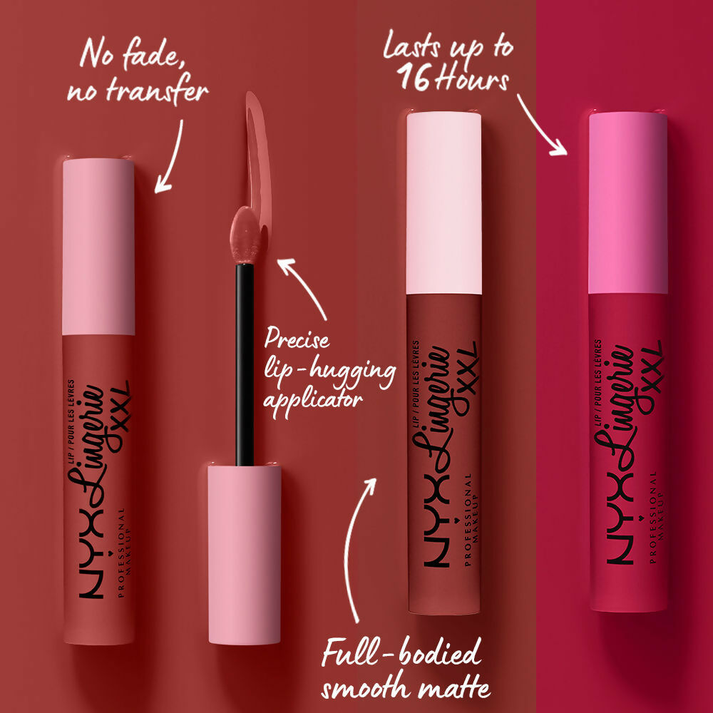 NYX Professional Makeup Lip Lingerie XXL Matte Liquid Lipstick - Warm Up | Grocsy