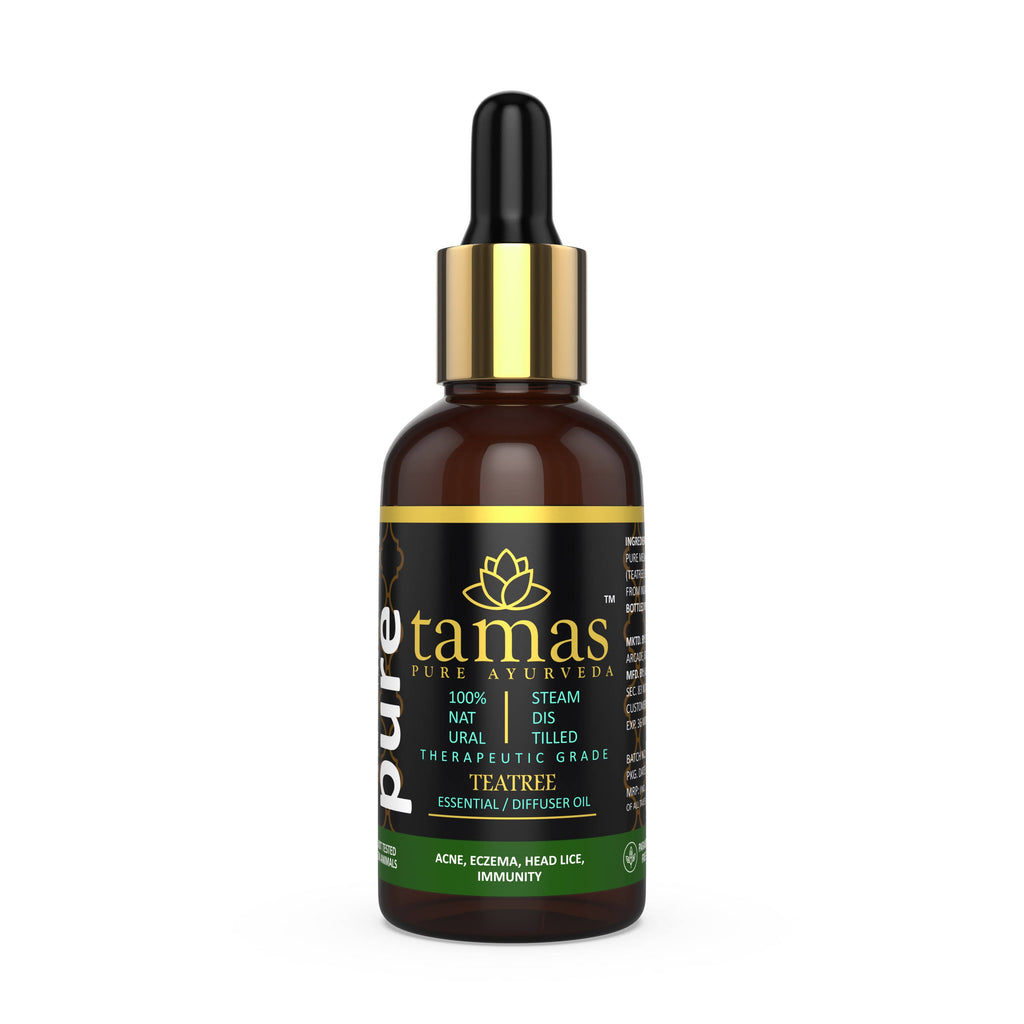 Tamas Pure Ayurveda 100% Natural Teatree Essential Oil | Grocsy