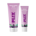 PLIX The Plant Fix Jamun Active Acne Kit With Spf 50+ Sunscreen & Juicy Cleanser | Grocsy