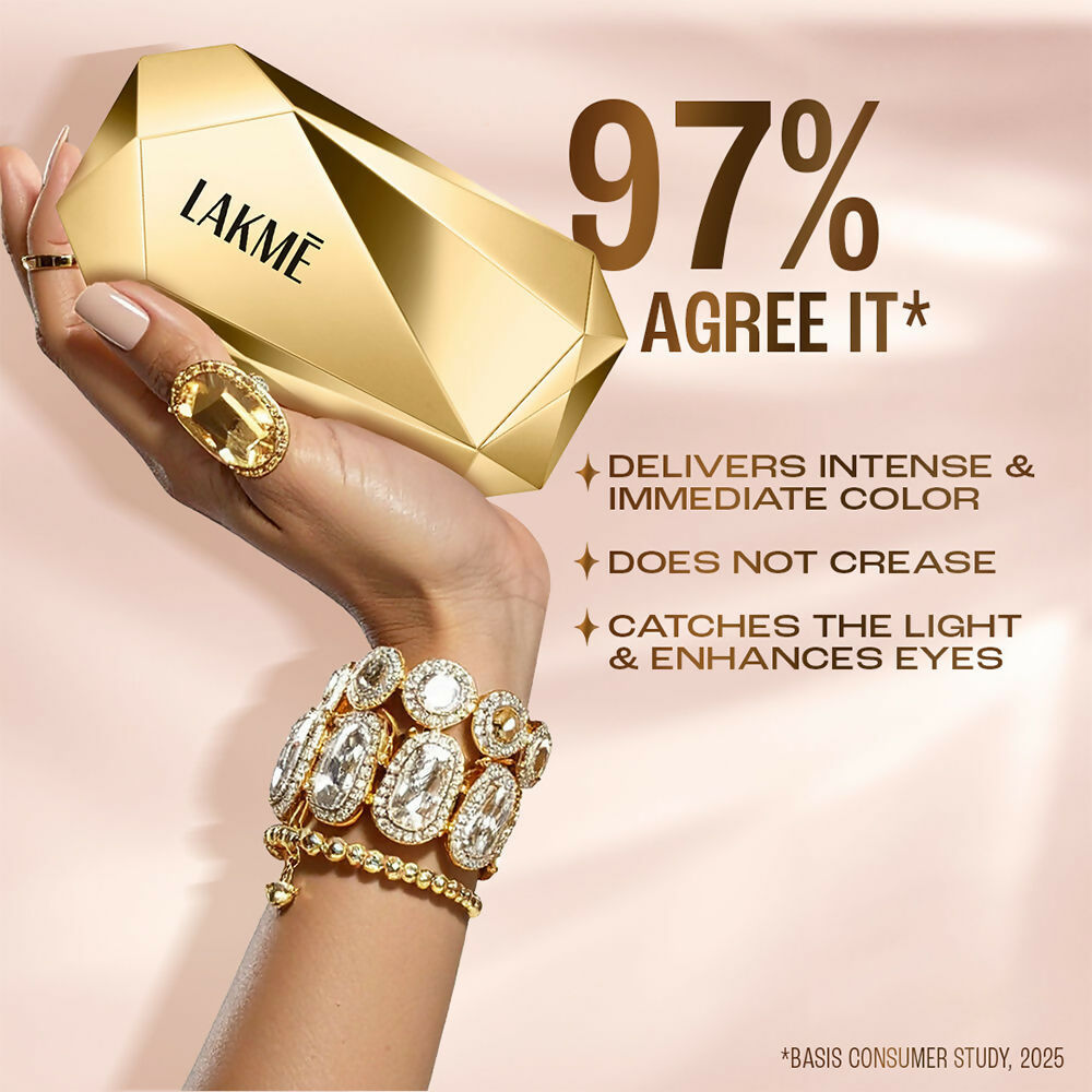Lakme Be-jewel Multichrome Eyeshadow - Gilded Glow | Grocsy