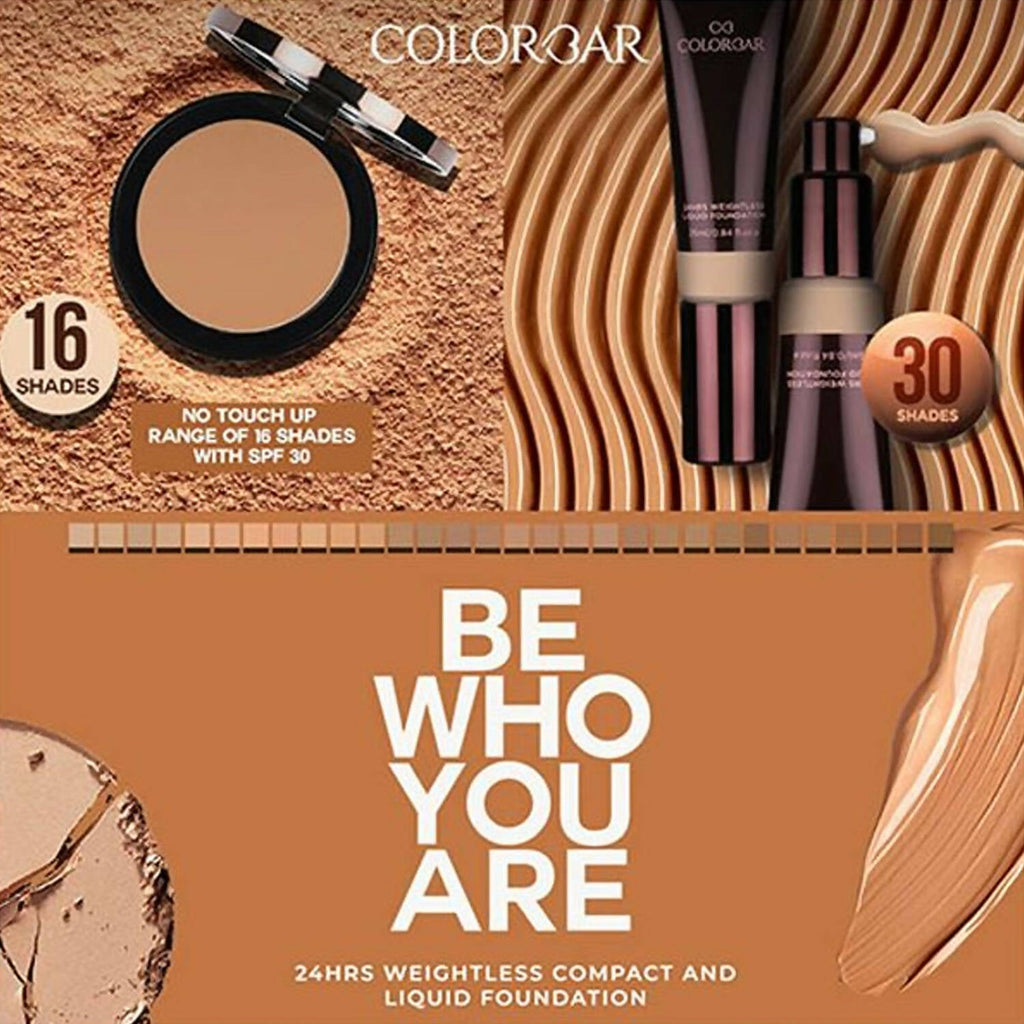 Colorbar 24Hrs Wear Weightless Powder Foundation Pf 9 | Grocsy