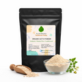Village-Organica Sattu Powder Hand-Pounded Black Chana Flour | Grocsy