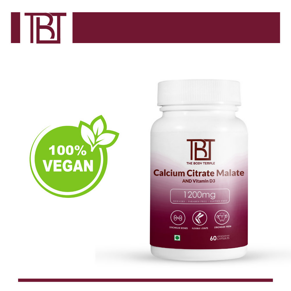 The Body Temple Calcium Citrate Malate Capsules | Grocsy