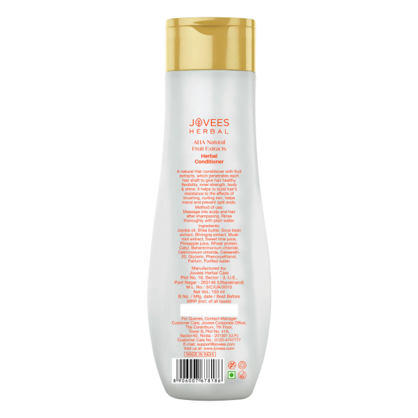 Jovees AHA Natural Fruit Extracts Conditioner | Grocsy