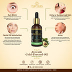Tamas Pure Ayurveda 100% Organic Avocado Cold Pressed Carrier Oil- USDA Certified Organic- 30ML | Grocsy