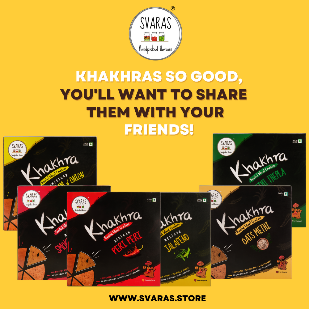 Svaras Oats Methi Khakhra | Grocsy