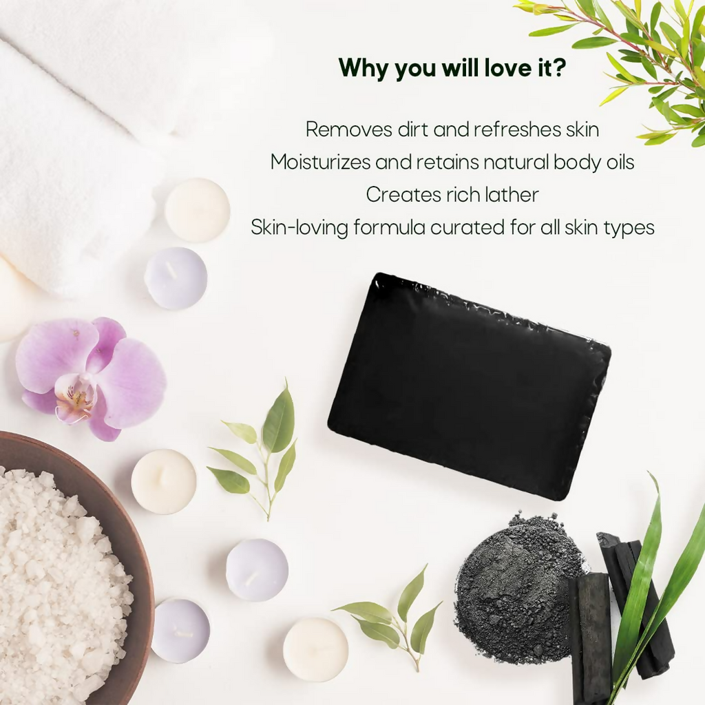 LA Organo Charcoal Handmade Soap | Grocsy