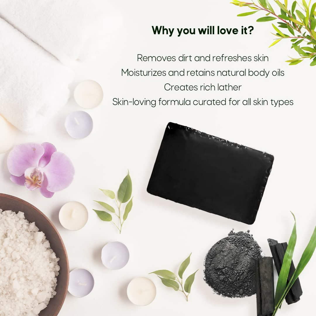 LA Organo Charcoal Handmade Soap | Grocsy
