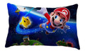Unique Fashion Microfibre Filled Cushion For Kids - Mario | Grocsy