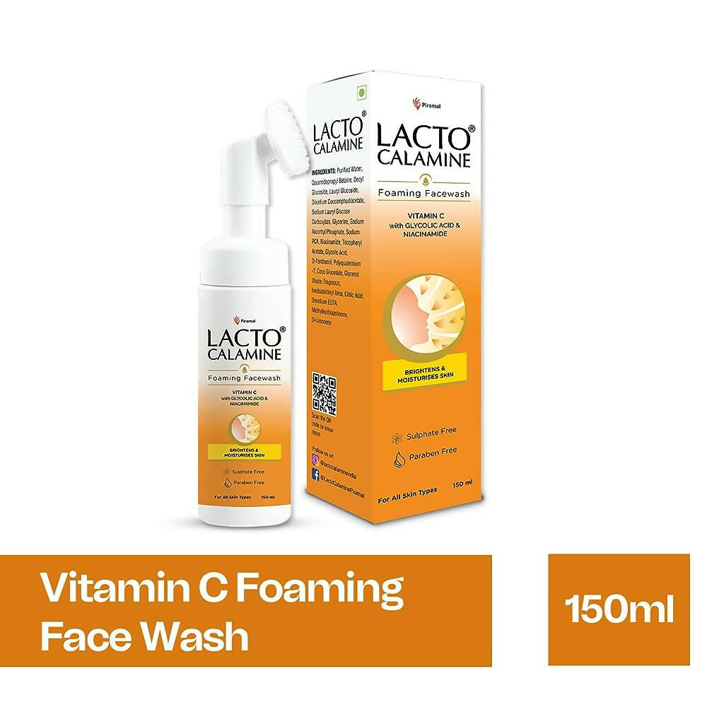 Lacto Calamine Vitamin C Foaming Face Wash | Grocsy