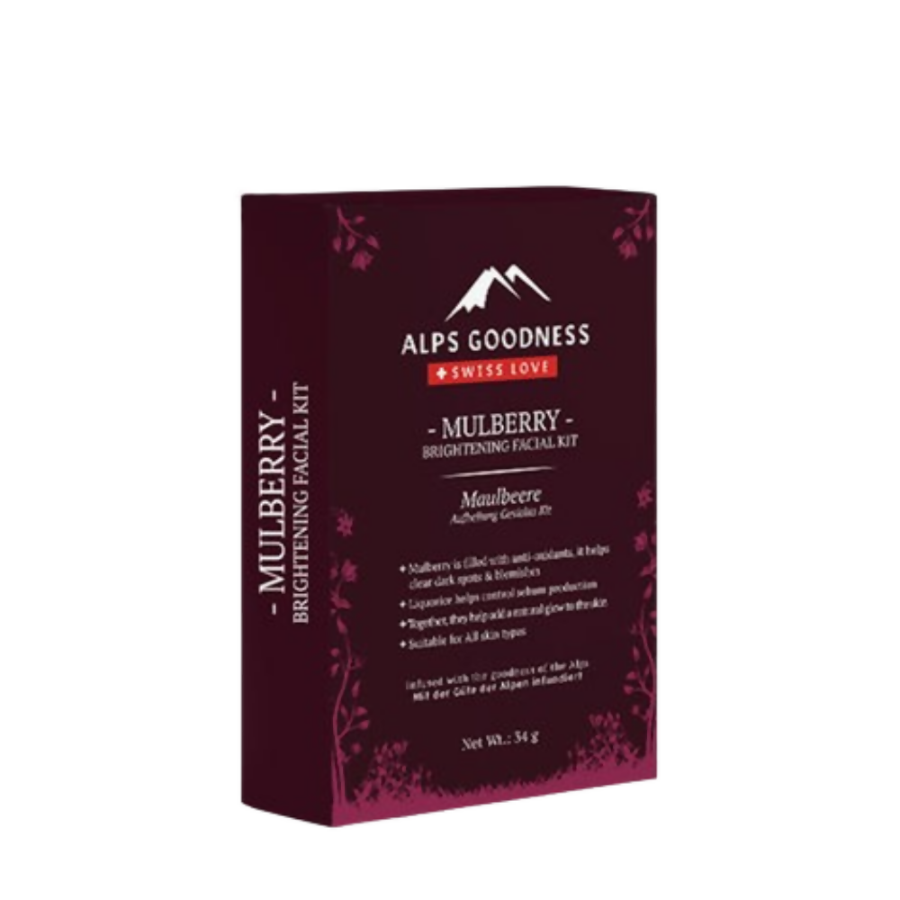 Alps Goodness Mulberry Brightening Facial Kit | Grocsy