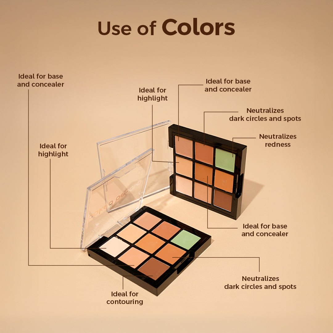 Baked Beauty 9-In-1 Concealer & Corrector Palette | Grocsy