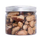 Tassyam Organics Roasted Brazil Nuts Jar | Grocsy