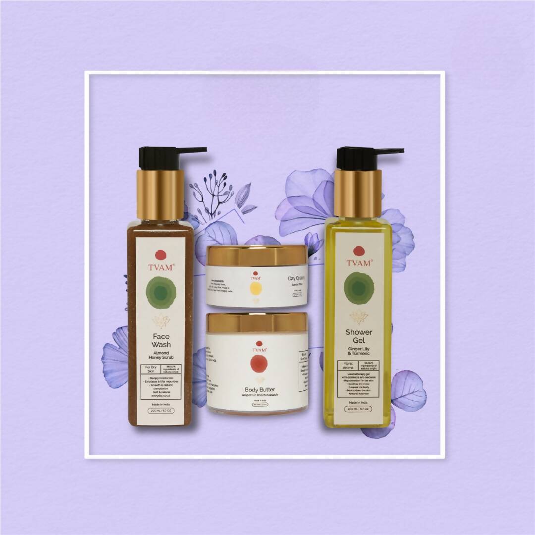 Tvam Weekly Luxury Bathing Ritual (Dry Skin) | Grocsy