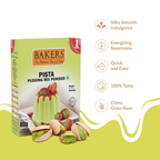 BAKERS Premium Pudding Mix - Pista Flavor | Grocsy