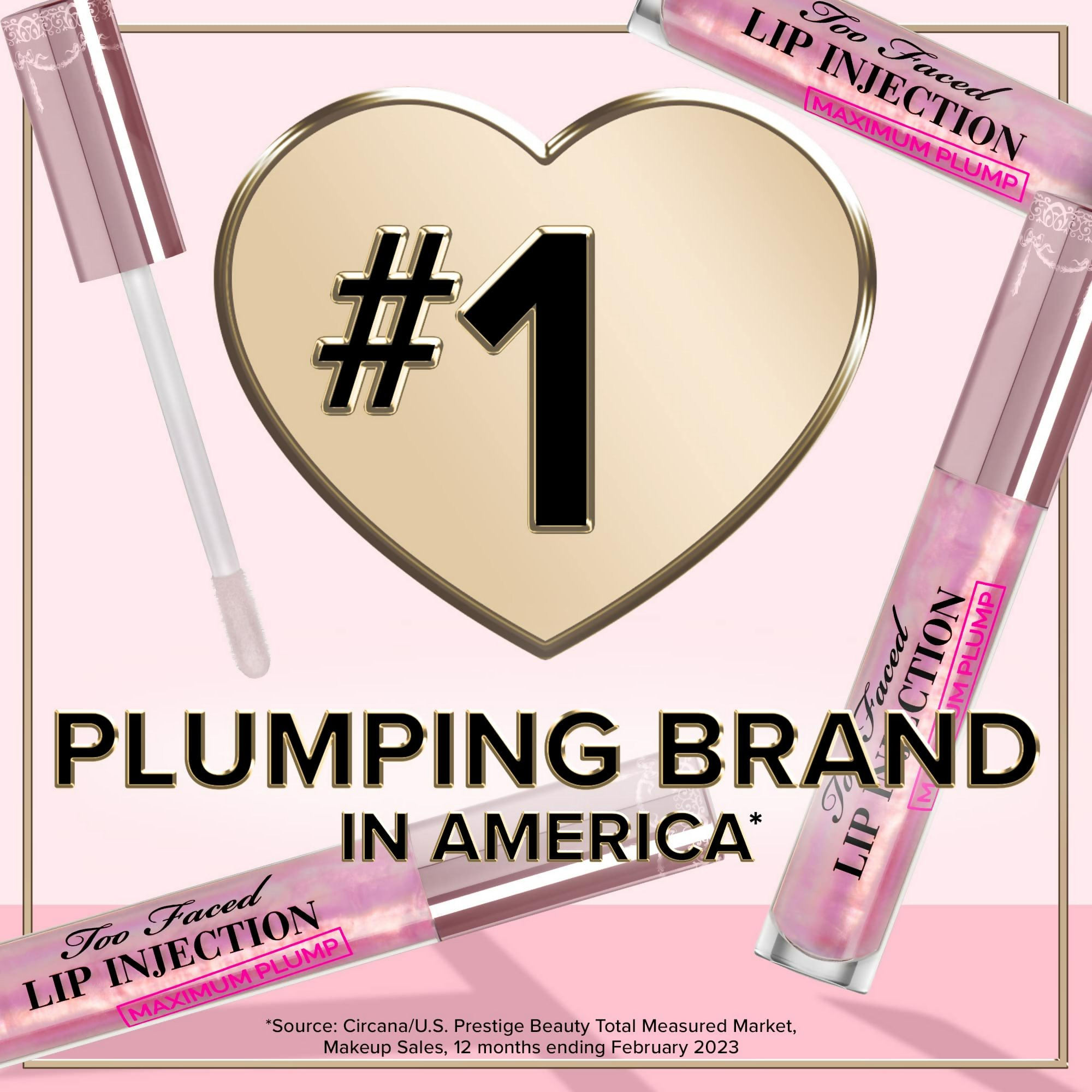 Too Faced Lip Injection Maximum Plump Lip Gloss - Creamsicle Tickle | Grocsy