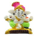 Puja N Pujari Lord Pagadi Ganesh Idol For Home Decor | Grocsy