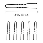 Bronson Professional Bun Pins U shaped Hair Pins - Small Size | Grocsy