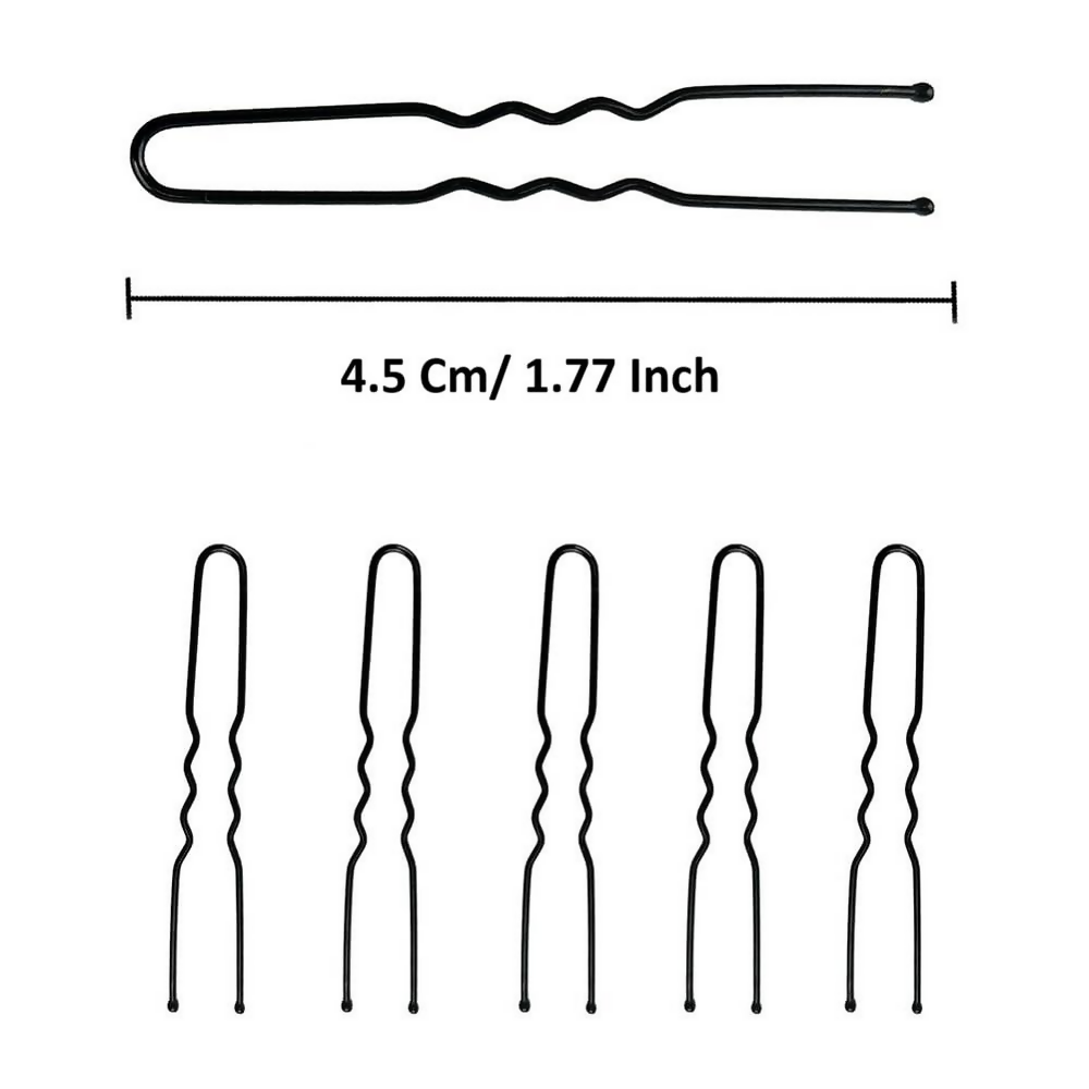 Bronson Professional Bun Pins U shaped Hair Pins - Small Size | Grocsy