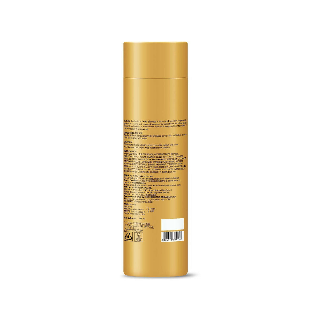 Yuthika Professional Vertix Hydrolyzed Keratin Shampoo | Grocsy