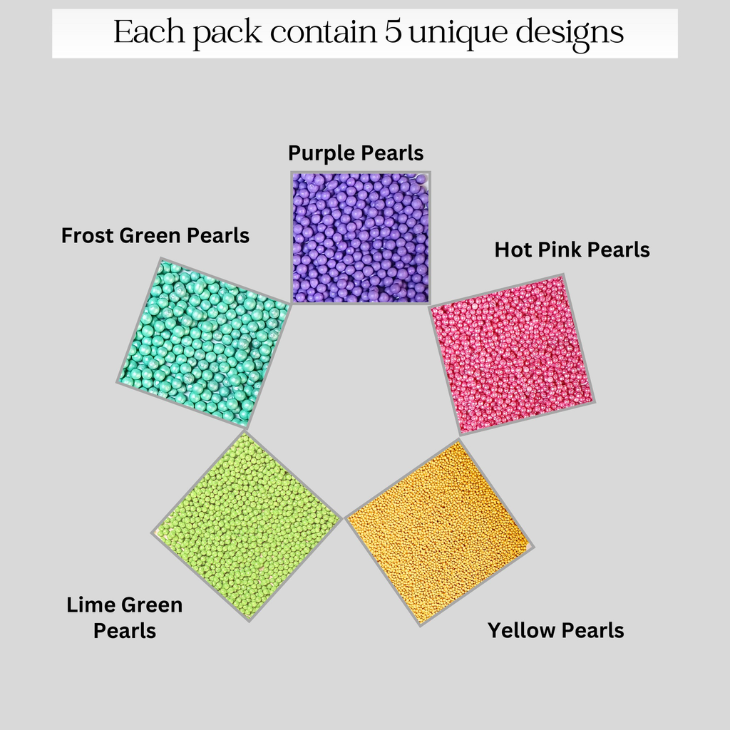 Confect Tropical Summer Disco Balls Assorted Sprinkles (DB-05) | Grocsy