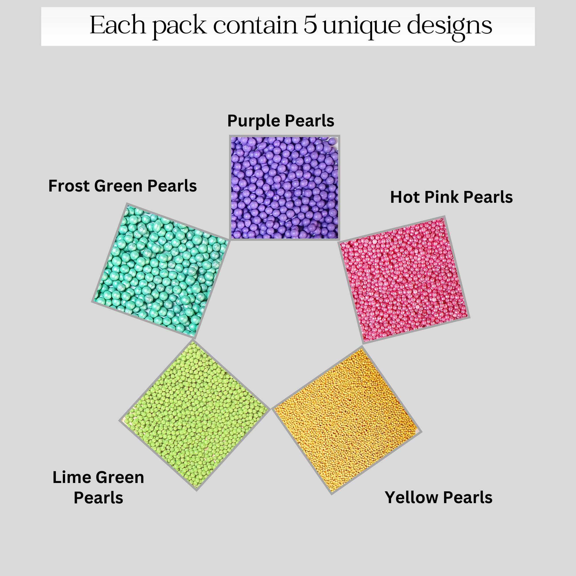 Confect Tropical Summer Disco Balls Assorted Sprinkles (DB-05) | Grocsy