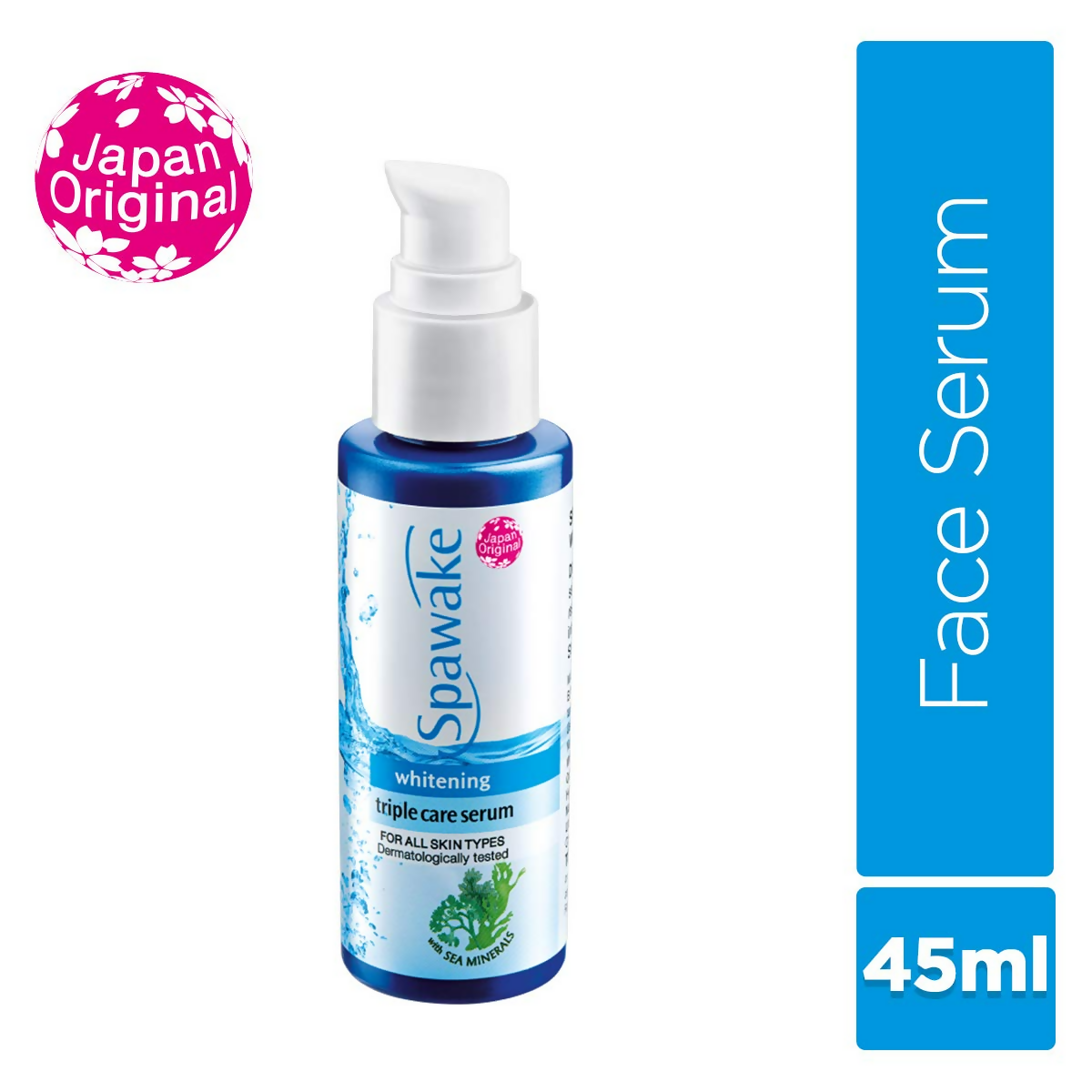Spawake Face Serum Whitening Triple Care with Vitamin C Moisture Fresh BB Cream Combo | Grocsy