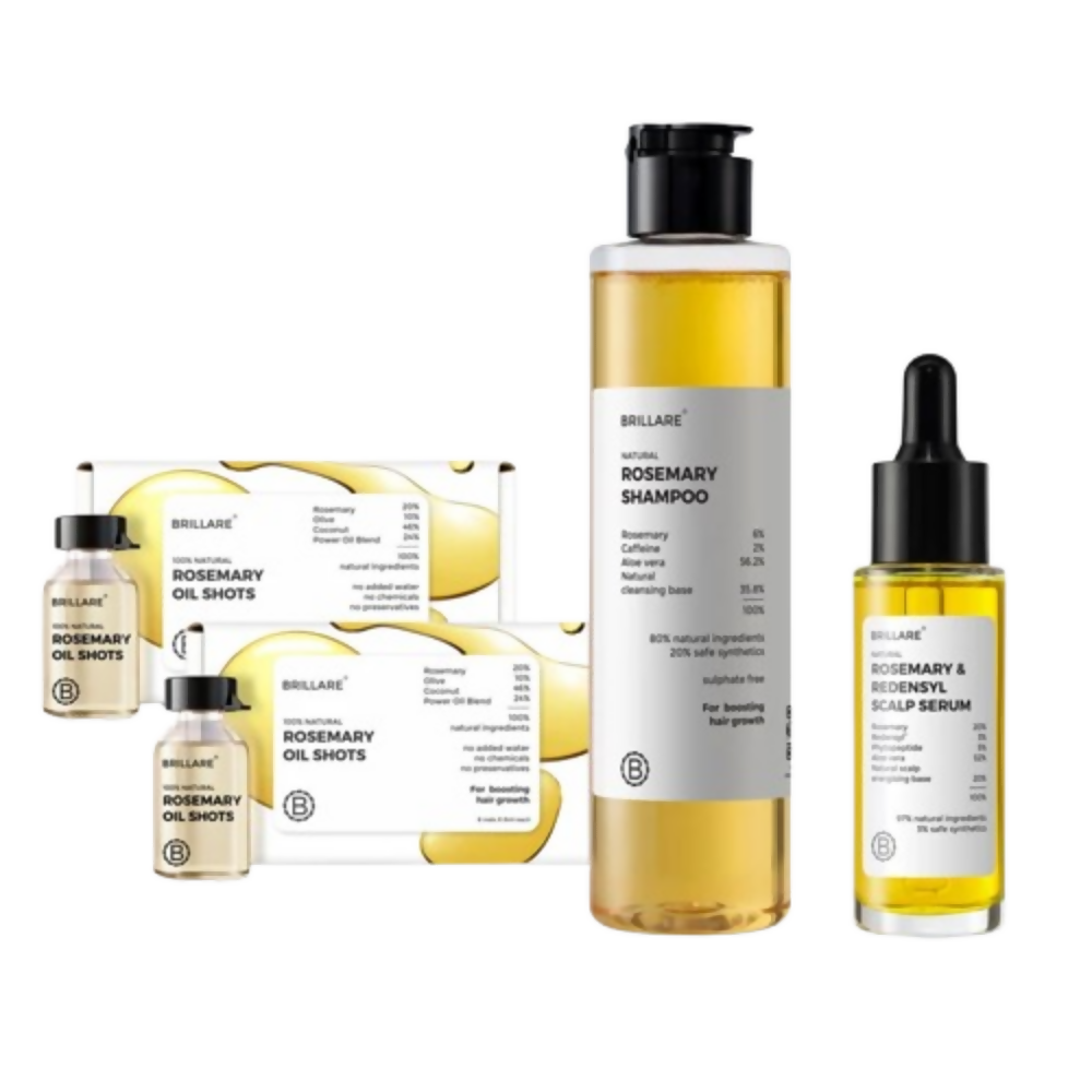 Brillare Ultimate Rosemary Hair Growth Kit | Grocsy