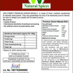 Welcome’s Natural Spices Premium Garam Masala Powder | Grocsy