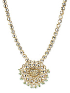 Women's Gold-Polished Necklace - Ruby Raang | Grocsy