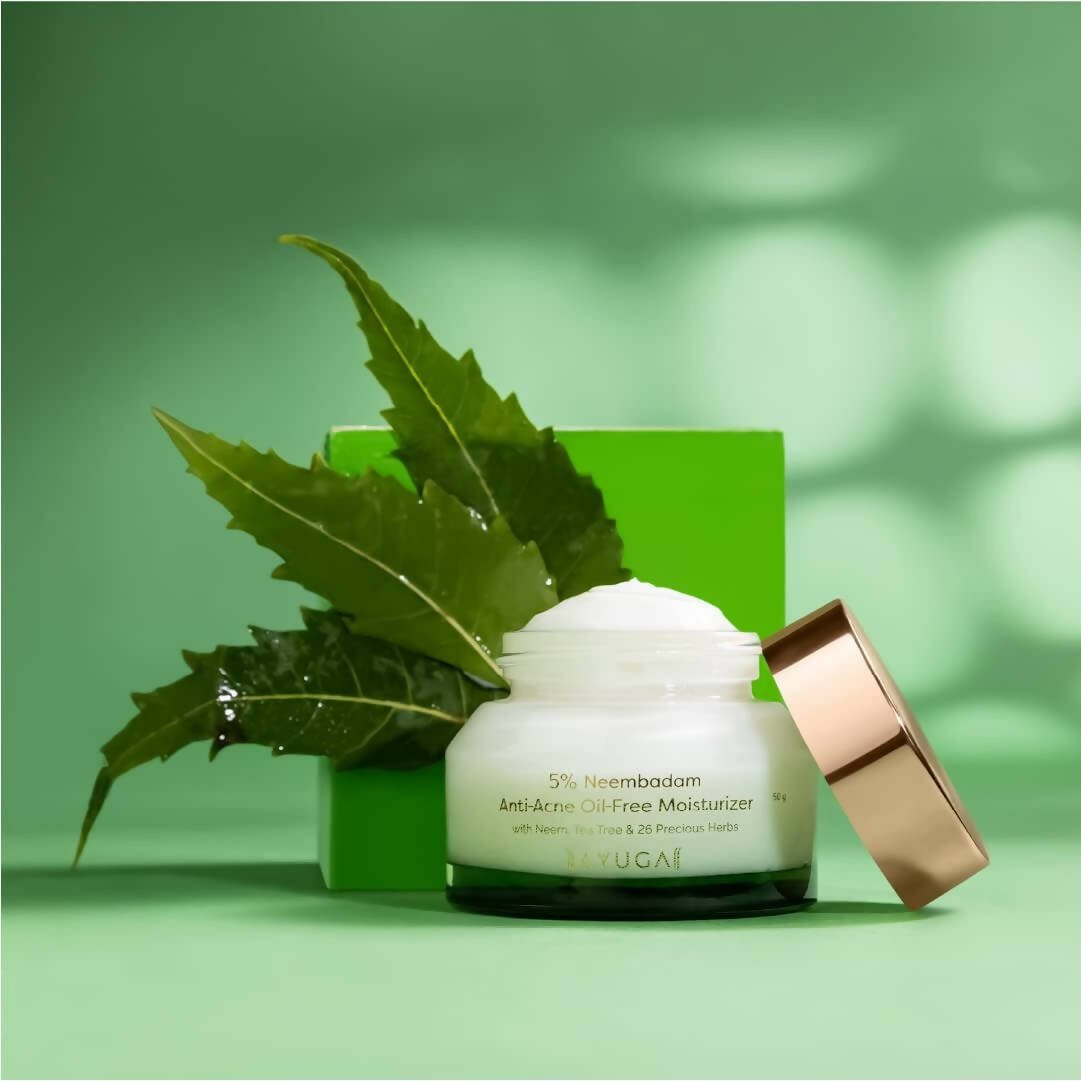 Ayuga 5% Neembadam Anti-Acne Oil-Free Moisturizer | Grocsy