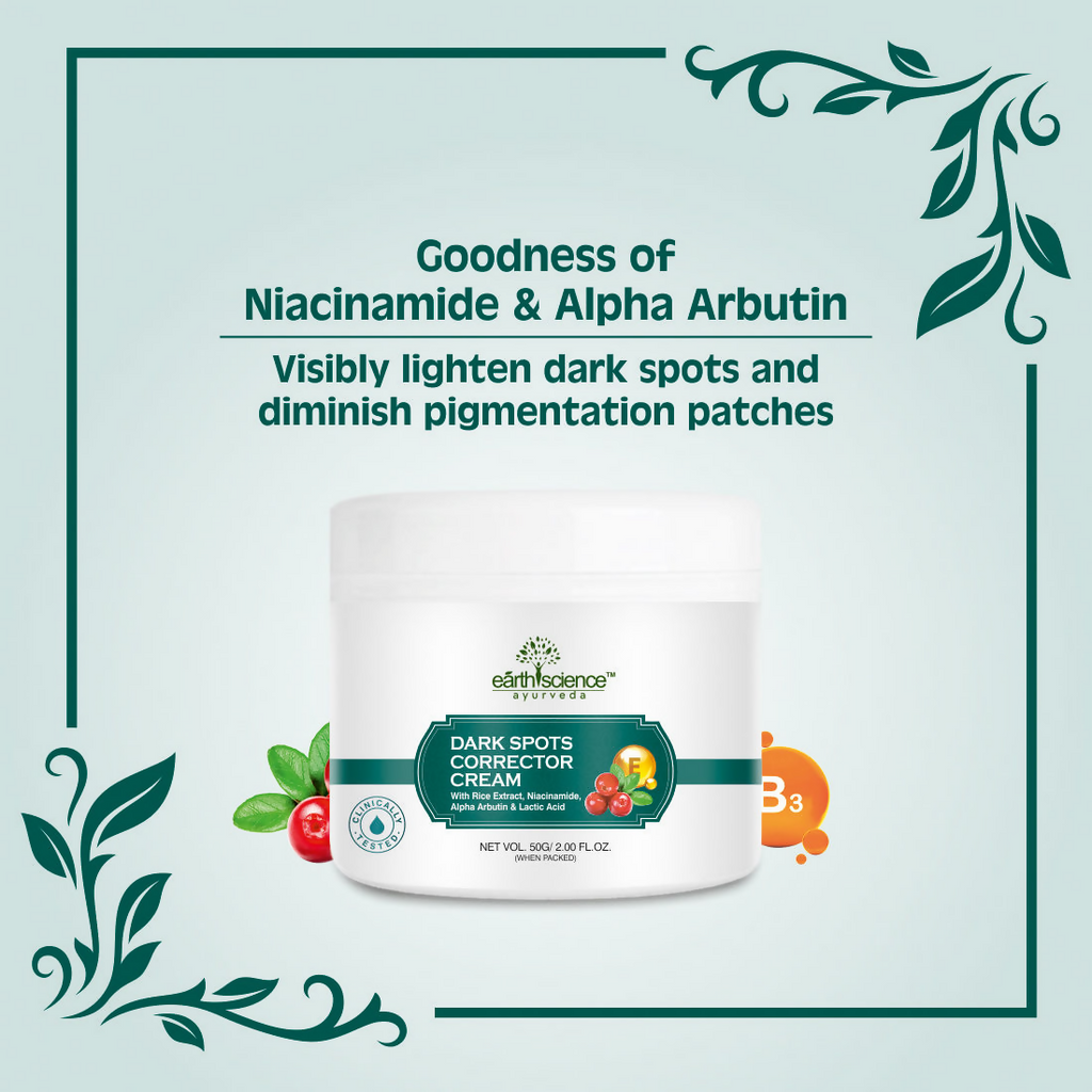 Earth Science Ayurveda Dark Spot Corrector Cream | Grocsy