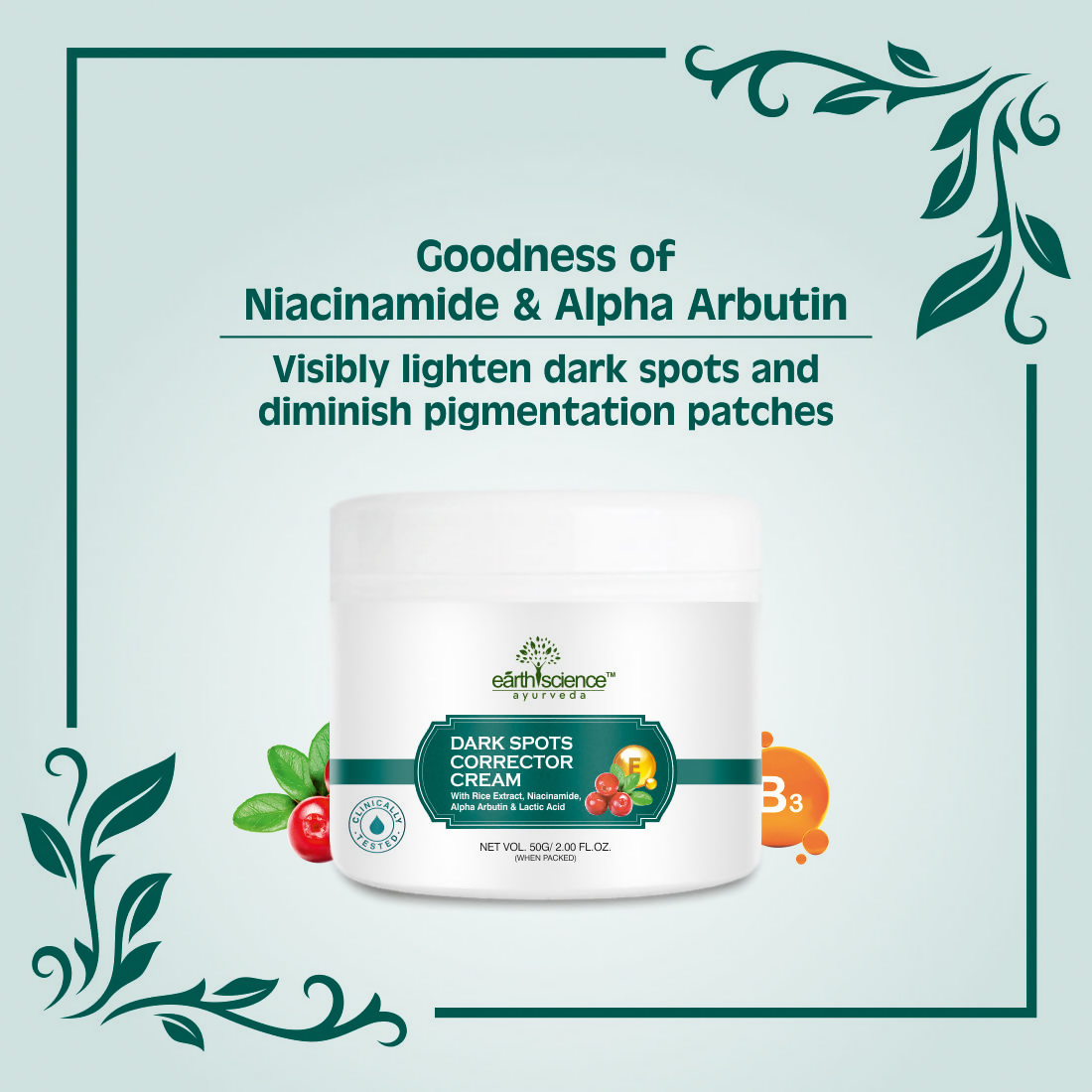 Earth Science Ayurveda Dark Spot Corrector Cream | Grocsy