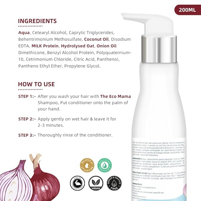 The Eco Mama Onion Hair Conditioner | Grocsy