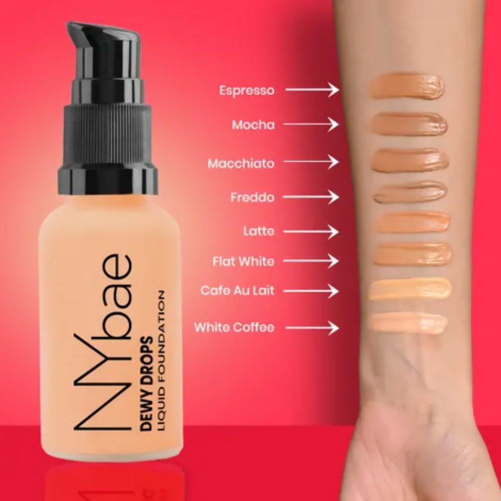 NY Bae Dewy Drops Foundation - Macchiato 03 | Grocsy