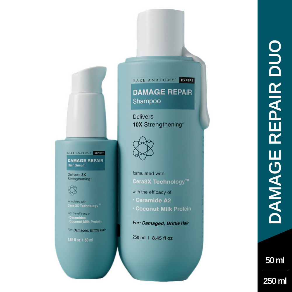 Bare Anatomy Expert Damage Repair Serum & Shampoo Duo | Grocsy