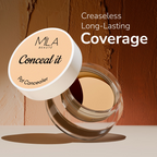 Mila Beaute Conceal It Pot Concealer Creamy Matte Finish with SPF 15 - Green Corrector | Grocsy