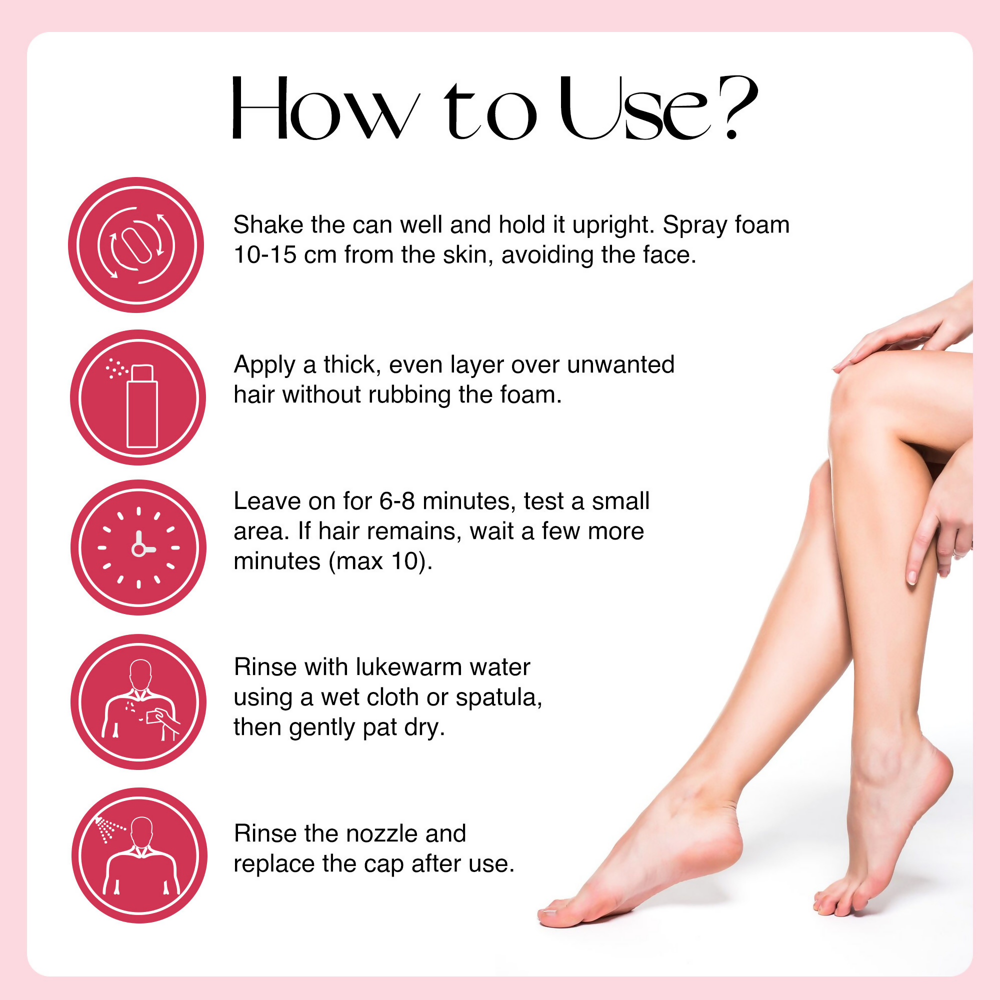 Nourish Mantra Urban Rani Hair Removal Foam with Shea Butter for Painless Hair Removal | Grocsy