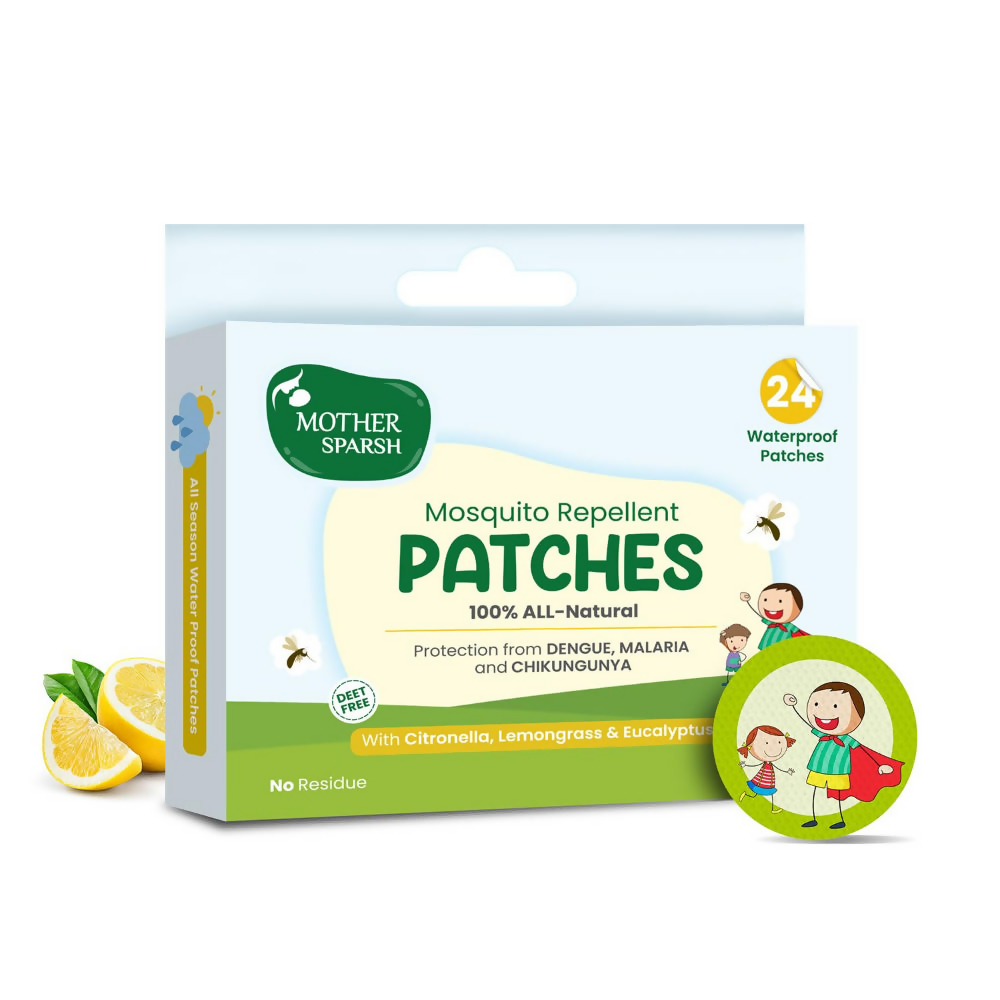 Mother Sparsh Baby Mosquito Repellent Patches Waterproof | Grocsy