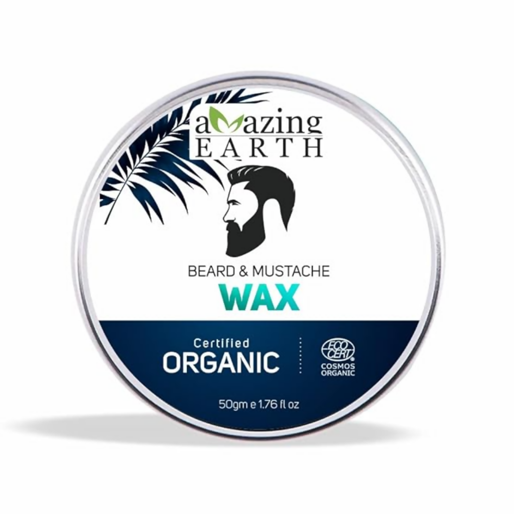 Amazing Earth Beard & Mustache Wax And Beard Oil | Grocsy