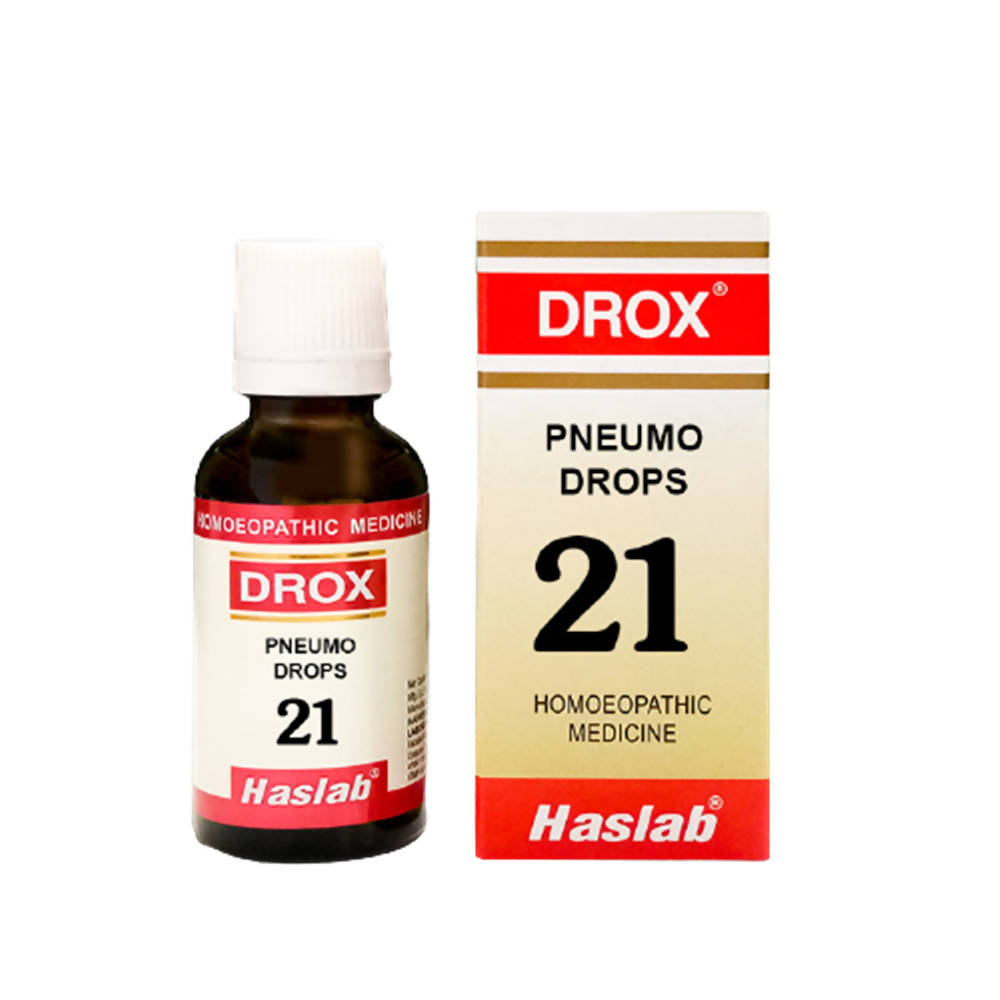 Haslab Homeopathy Drox 21 Pneumo Drop | Grocsy