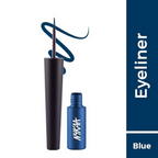 Nykaa Glamoreyes Waterproof & Smudgeproof Coloured Natural Liquid Eyeliner - Blue | Grocsy