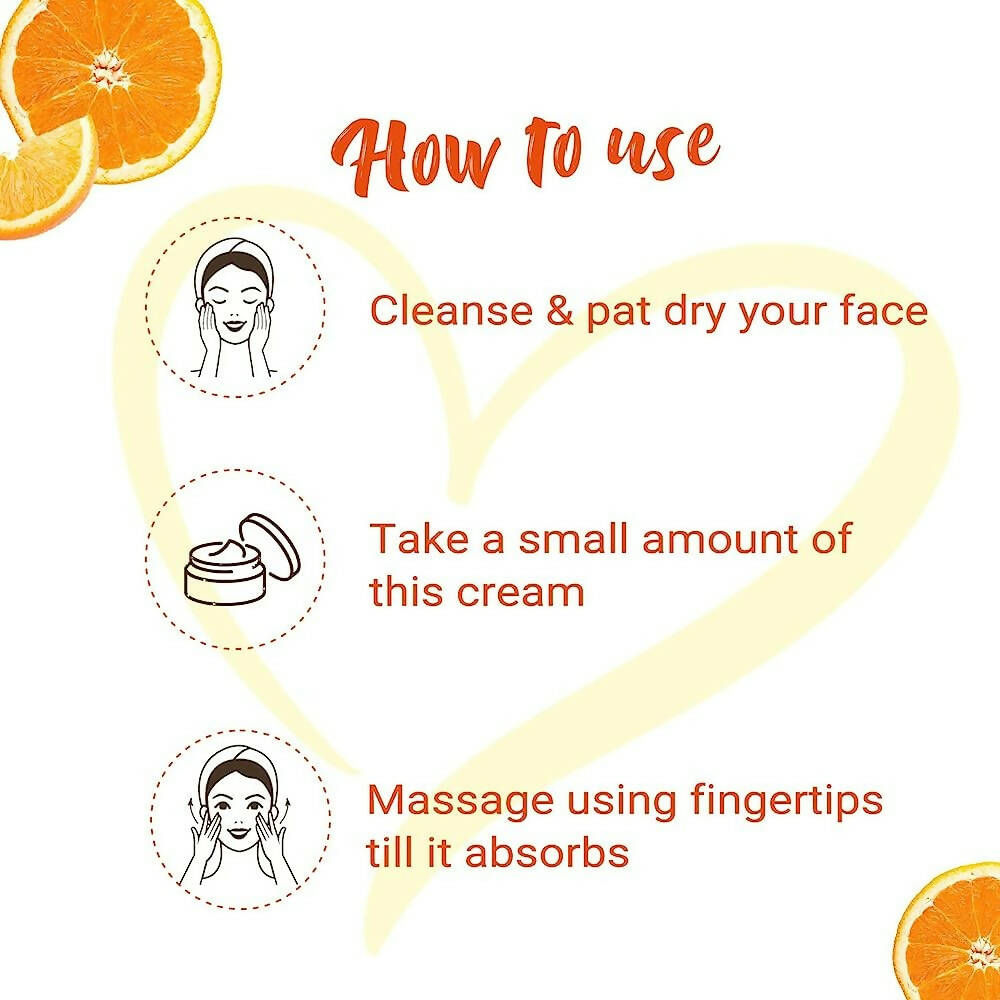 NutriGlow Advanced Organics Vitamin C Skin lightening Day Cream | Grocsy