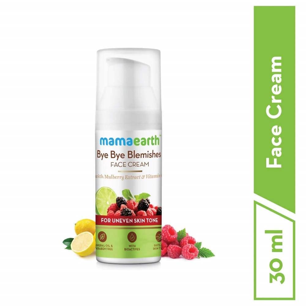 Mamaearth Bye Bye Blemishes Face Cream For Uneven Skin Tone | Grocsy