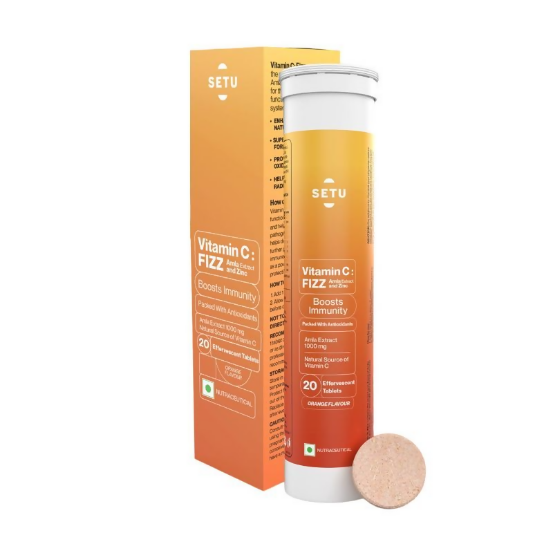 Setu Vitamin C Fizz Effervescent Tablets | Grocsy